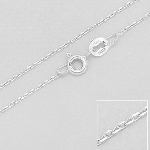 Delicate Sterling Silver Necklace Chain 💕⛓ - Picture 1 of 1